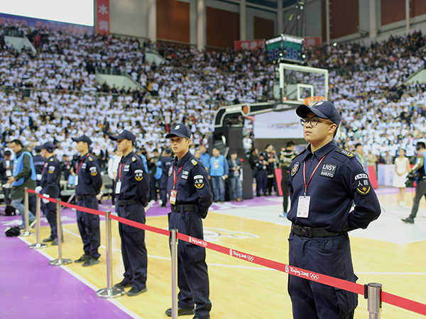 CBA中國男子籃球職業聯賽安保工作